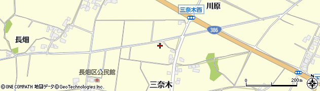 福岡県朝倉市三奈木3586周辺の地図