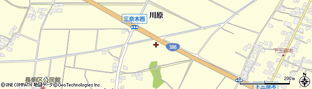 福岡県朝倉市三奈木3617周辺の地図