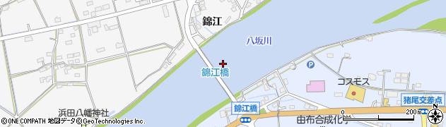 錦江橋周辺の地図