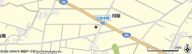 福岡県朝倉市三奈木3533周辺の地図
