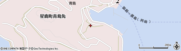 長崎県松浦市星鹿町青島免792周辺の地図
