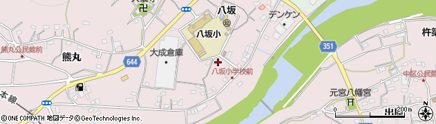 大分県杵築市八坂友清2763周辺の地図