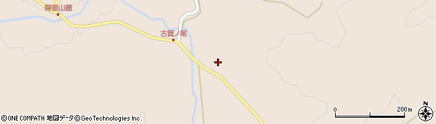 佐賀県神埼市脊振町服巻古賀ノ尾2291周辺の地図