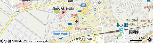 須崎プリンスホテル周辺の地図