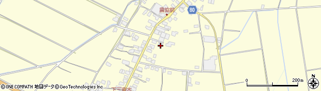 福岡県朝倉市三奈木582周辺の地図