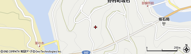 愛媛県西予市野村町坂石476周辺の地図