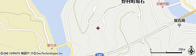 愛媛県西予市野村町坂石739周辺の地図