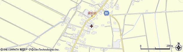福岡県朝倉市三奈木563周辺の地図