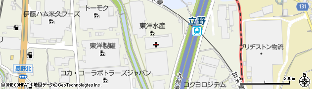 株式会社イズミ　九州物流センター周辺の地図