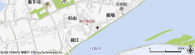 稲吉理容院周辺の地図