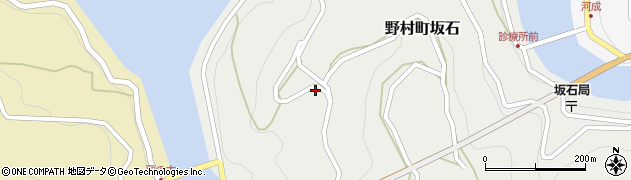 愛媛県西予市野村町坂石752周辺の地図