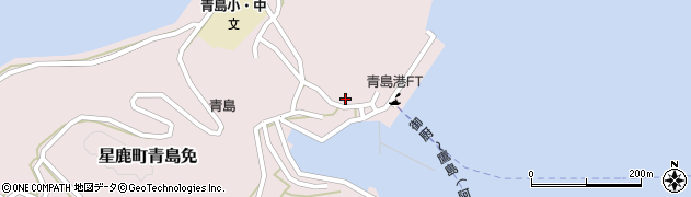 長崎県松浦市星鹿町青島免613周辺の地図