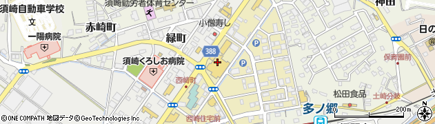 株式会社ショッピングプラザピア　須崎スーパーストアピア店周辺の地図