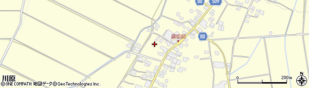 福岡県朝倉市三奈木4207周辺の地図