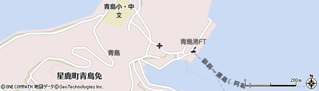 長崎県松浦市星鹿町青島免620周辺の地図