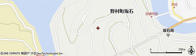 愛媛県西予市野村町坂石466周辺の地図