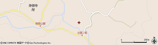 佐賀県神埼市脊振町服巻古賀ノ尾2561周辺の地図