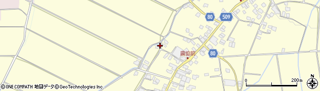 福岡県朝倉市三奈木4138周辺の地図