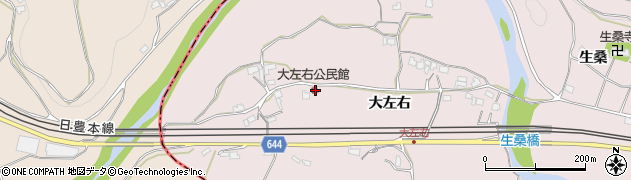 大分県杵築市八坂1142周辺の地図