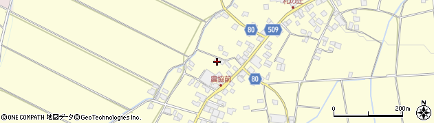 福岡県朝倉市三奈木4211周辺の地図