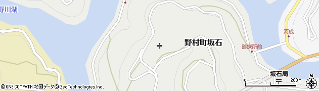 愛媛県西予市野村町坂石420周辺の地図