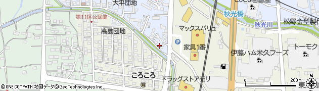 佐賀県三養基郡基山町小倉385-19周辺の地図