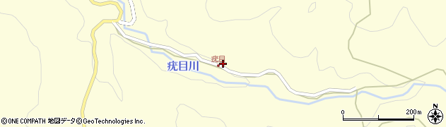 福岡県朝倉市疣目3347周辺の地図