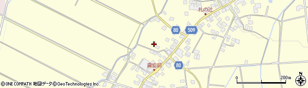福岡県朝倉市三奈木4184周辺の地図