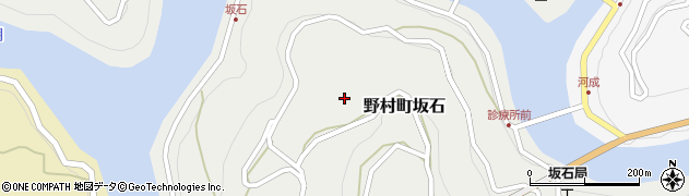 愛媛県西予市野村町坂石350周辺の地図