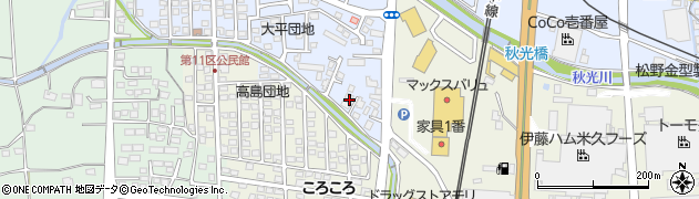 佐賀県三養基郡基山町小倉385-16周辺の地図