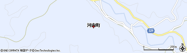 佐賀県鳥栖市河内町周辺の地図