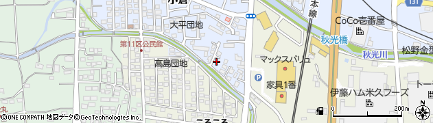 佐賀県三養基郡基山町小倉383周辺の地図