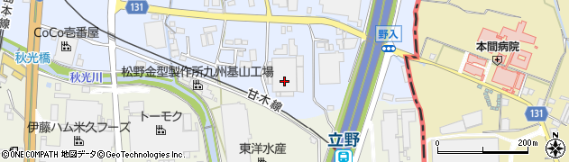佐賀県三養基郡基山町小倉15周辺の地図