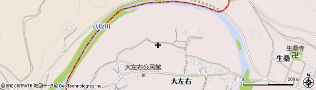 大分県杵築市八坂1080周辺の地図