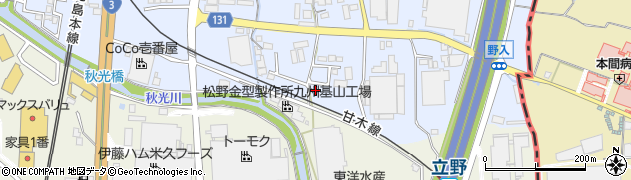 佐賀県三養基郡基山町小倉268周辺の地図