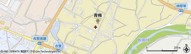 福岡県朝倉市柿原831周辺の地図
