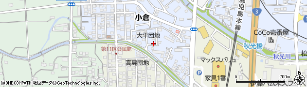佐賀県三養基郡基山町小倉375-17周辺の地図