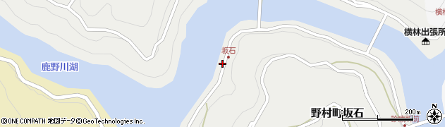 愛媛県西予市野村町坂石113周辺の地図