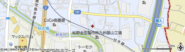 佐賀県三養基郡基山町小倉276-15周辺の地図