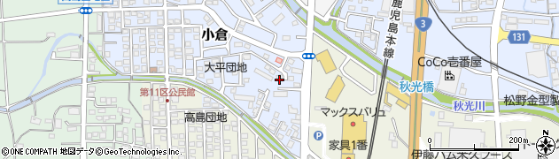 佐賀県三養基郡基山町小倉395周辺の地図