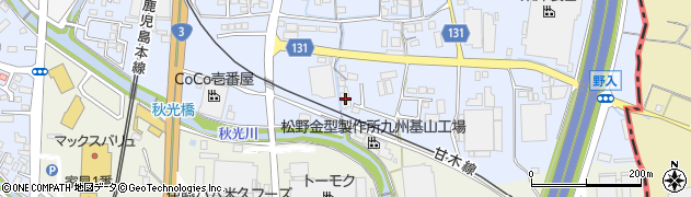 佐賀県三養基郡基山町小倉288周辺の地図