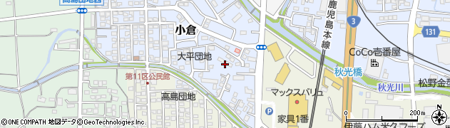 佐賀県三養基郡基山町小倉391周辺の地図