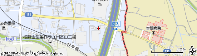 田中特殊金型製作所周辺の地図