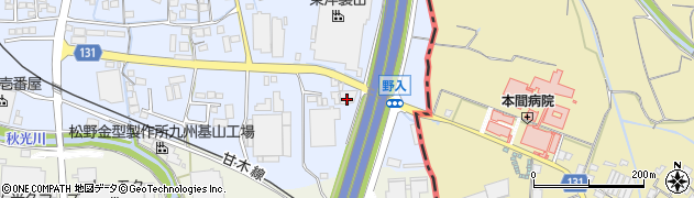 佐賀県三養基郡基山町小倉9周辺の地図