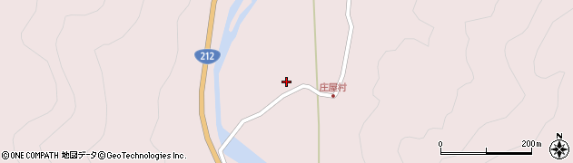 大分県中津市山国町中摩6152周辺の地図