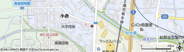 佐賀県三養基郡基山町小倉398周辺の地図