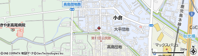 佐賀県三養基郡基山町小倉332-30周辺の地図