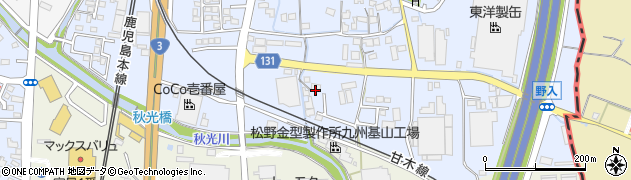 佐賀県三養基郡基山町小倉280周辺の地図