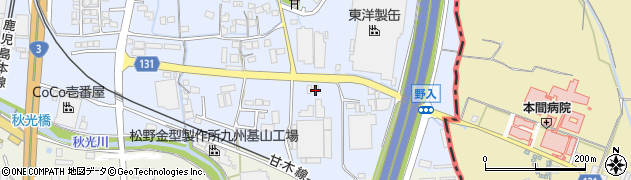 佐賀県三養基郡基山町小倉29周辺の地図