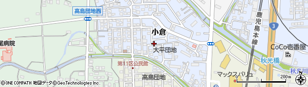 佐賀県三養基郡基山町小倉332-6周辺の地図